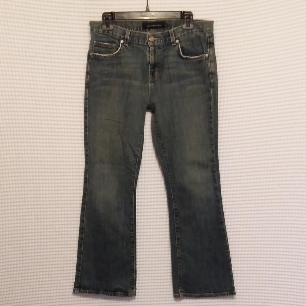 CALVIN KLEIN FADED FLARE JEANS